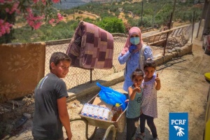 Urgent Food Distribution for Villages Affected by Covid-19 Near Ramallah