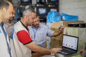 PCRF and Italian Chapter Provide IT Support for Primary Health Clinics in Gaza
