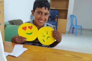 Sessions for Children in Gaza are Having a Positive Impact