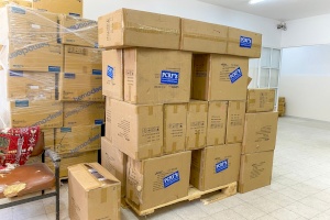 Despite our office being bombed, we are distributing urgent humanitarian aid in Gaza