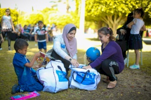 Gaza Children Get Toys