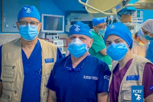 An International Maxillofacial surgical team begins a week-long medical mission in Jordan