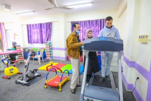 New Physical Therapy Room For The Society of Physically  Handicapped People in Gaza City