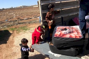 Warm Blanket Distribution For Syrian Families