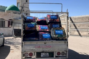 Warm Blanket Distribution For Syrian Families