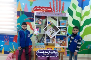 The Bahrain School Donates Bookshelf And Books To Kids With Cancer