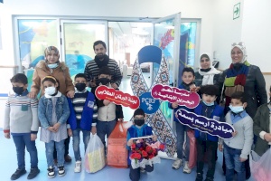 The Bahrain School Donates Bookshelf And Books To Kids With Cancer