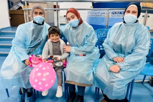 Volunteers Bring Donations, Gifts, And Joy To Children At Huda Al Masri Pediatric Cancer Department