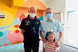 Dr. Cooper Returns To The Huda Al Masri Pediatric Cancer Department