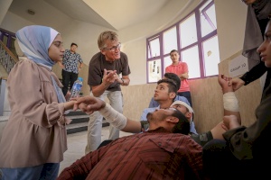 First Aid Training For Medical Students In The Gaza Strip