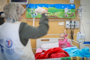 Zakat Foundation of America Supplies Meals For Pediatric Cancer Department In Gaza