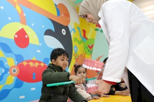 Gaza Pediatric Cancer Department Celebrates World Oral Health Day