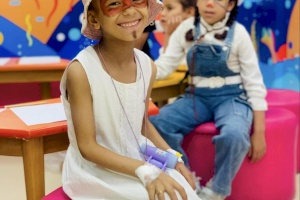 Mental Health Activities for Children and Caregivers at Gaza Cancer Department