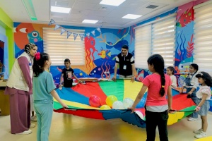 Mental Health Activities for Children and Caregivers at Gaza Cancer Department