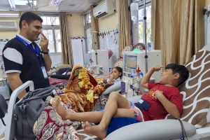 Mental Health Activities for Children and Caregivers at Gaza Cancer Department