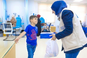Eid Gifts for Children and Staff in Gaza's Pediatric Cancer Department