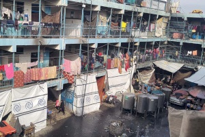 Shelter Center in Northern Gaza