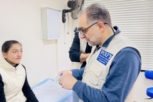 Maxillofacial Specialists Examine Children at Al Hanan Hospital