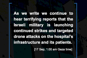 Second Attack against PCRF’s Pediatric Cancer Department in Gaza