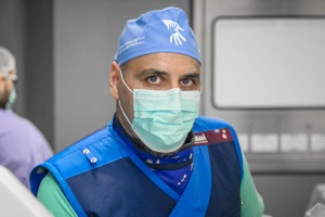 German Maxillofacial Team Operates in Gaza