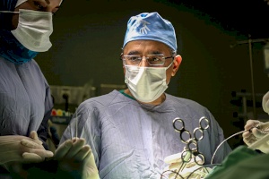 German Maxillofacial Surgery Team Operates in Gaza