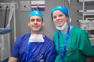 German Maxillofacial Surgery Team Operates in Gaza