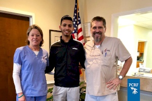 Injured Gaza Amputee Returns Home