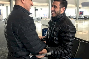 Injured Palestinian Runner Returns Home