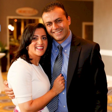 Ayman and Mona Gazawi