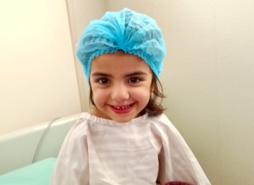 Syrian Refugee Girl Has Surgery in Jordan