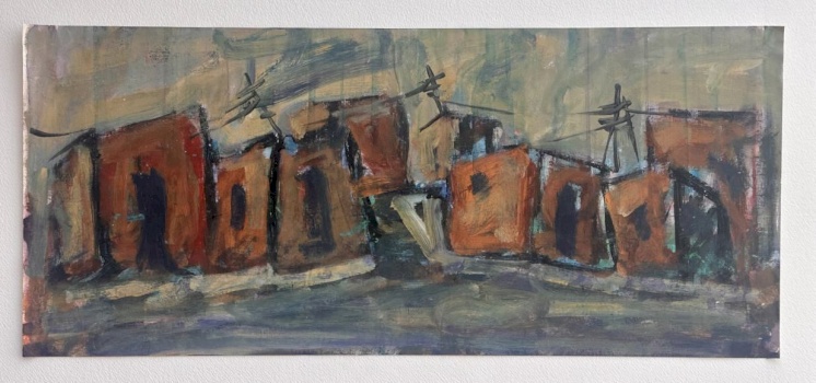 “The Camp Series” (Survivors Paintings)