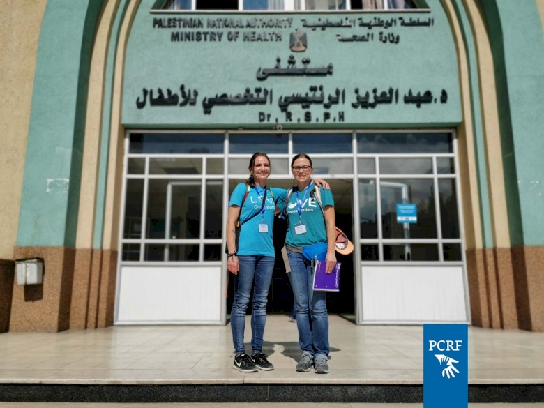 Volunteer American pediatric chemotherapy nurses visited Dr. Musa and Suhaila Nasir Pediatric Cancer Department in Gaza