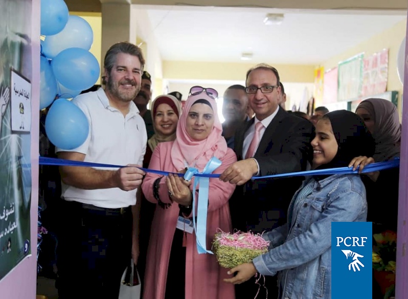 PCRF Opens Pediatric Clinic in Nur Shams Refugee Camp School
