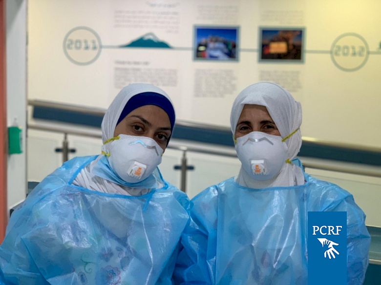 N95 Masks Sent to Staff At Huda Al-Masri Department to Help Protect Patients