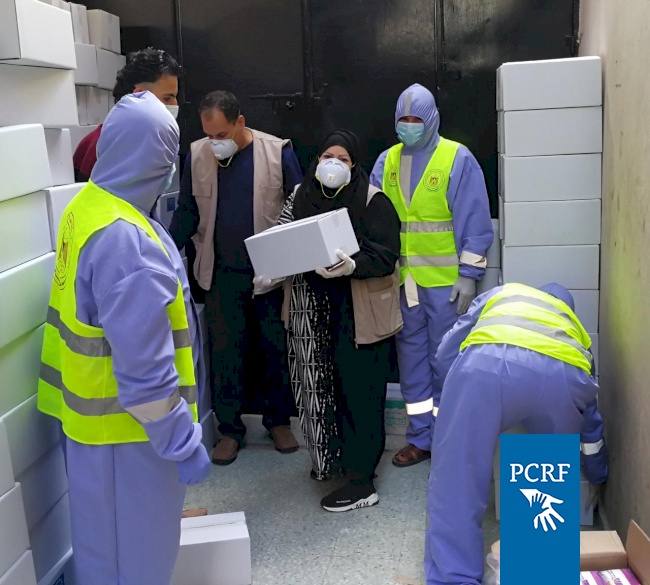 Over 400 Infection Control Kits Delivered to Quarantined Centers in Gaza