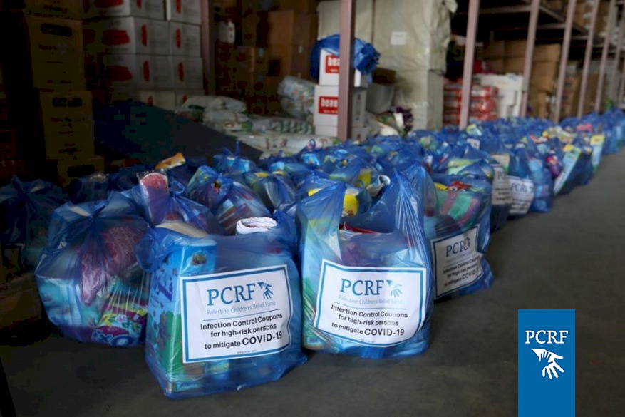 PCRF provides over 200 families urgent humanitarian aid to fight Covid-19 in Gaza