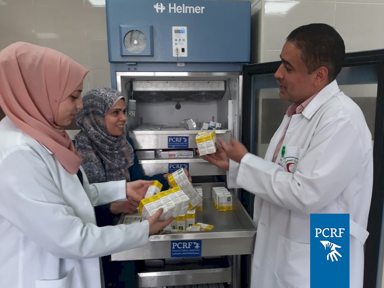 PCRF Send Urgent Chemo Drugs to Gaza
