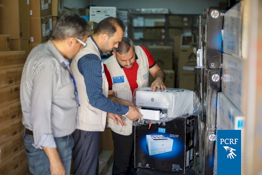 PCRF and Italian Chapter Provide IT Support for Primary Health Clinics in Gaza