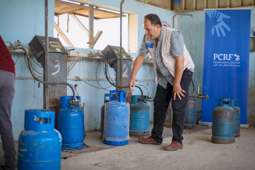 PCRF Provides Gas for War-impacted families in Gaza
