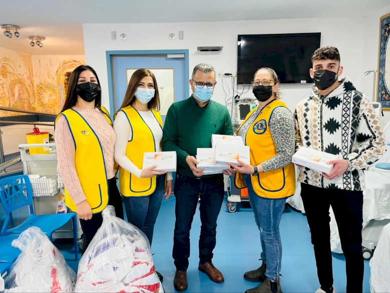 Volunteers Bring Donations, Gifts, And Joy To Children At Huda Al Masri Pediatric Cancer Department
