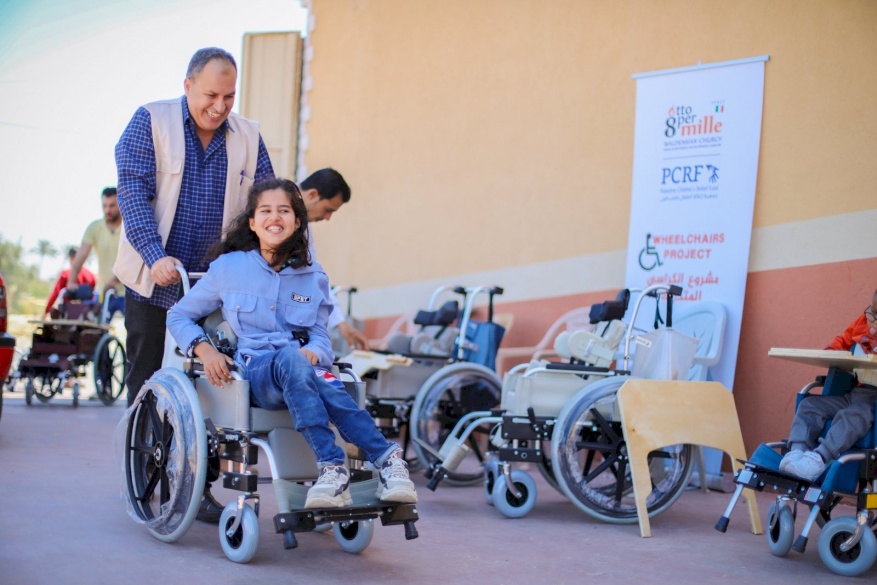 Wheelchair Distribution In The Gaza Strip