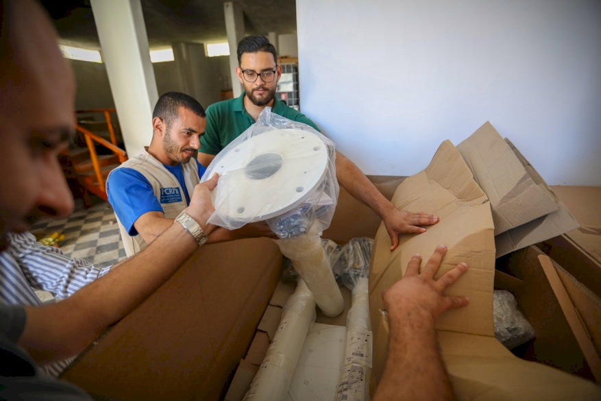 PCRF Supplies European Gaza Hospital With New Equipment