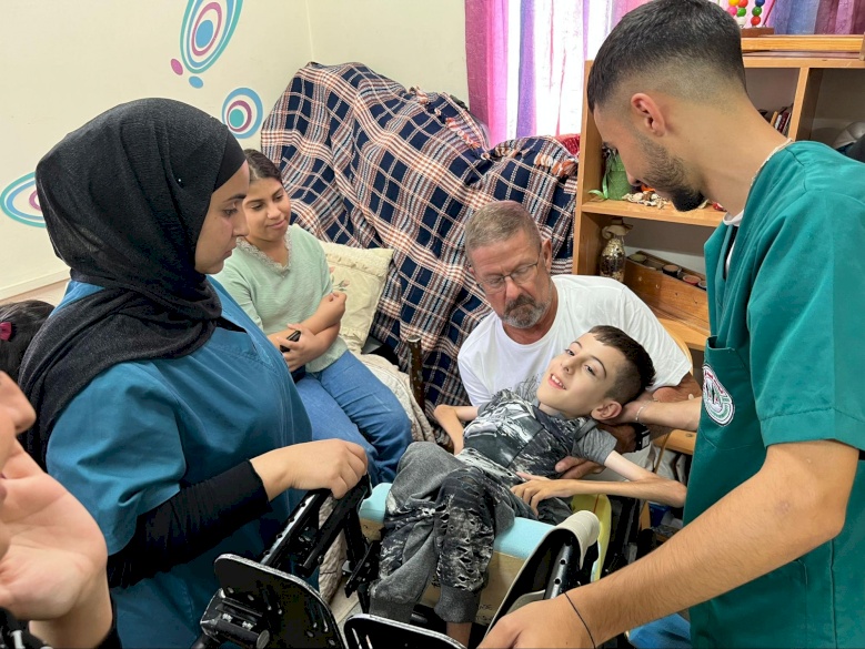 Wheelchair Distribution For Children In The West Bank