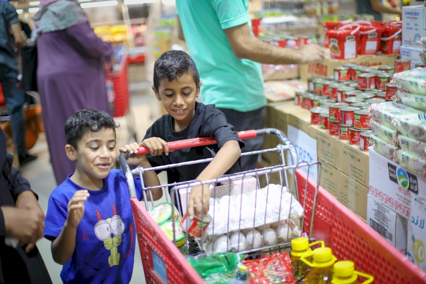 8,000 Urgent Food and Hygiene Vouchers For Gazan Families