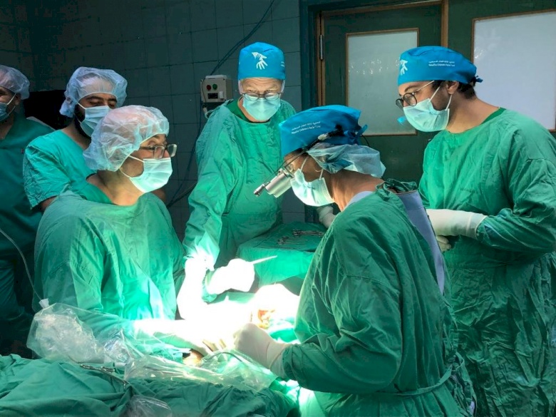 French Hand Surgery Mission Begins In The West Bank