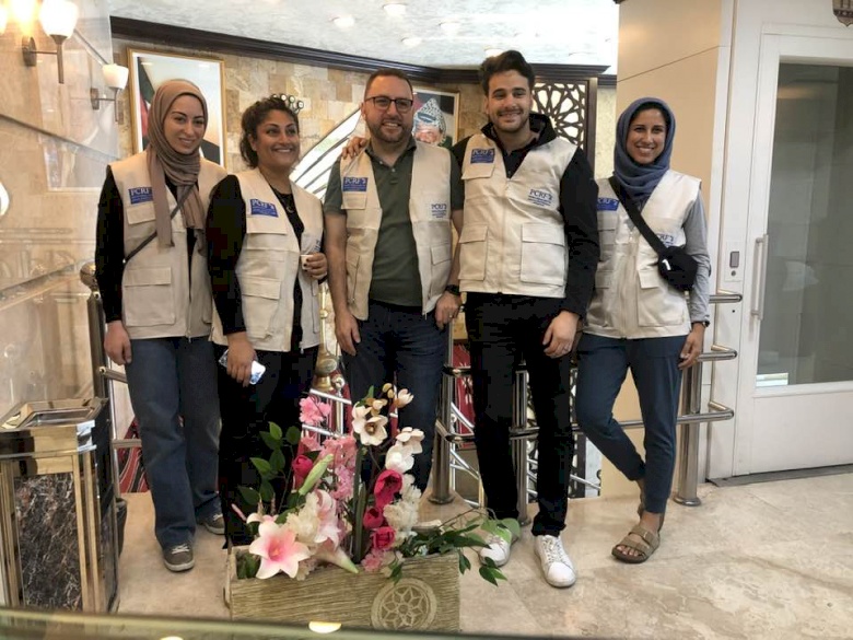 IMANA medical team arrives in the West Bank
