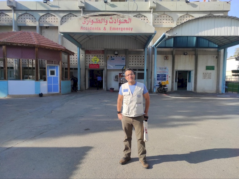 American Urology Surgeon Conducts Hospital Department Assessments In Gaza