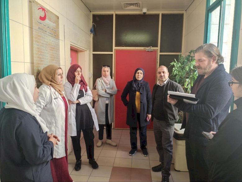 PCRF President & Founder Visits Hospitals Throughout Palestine