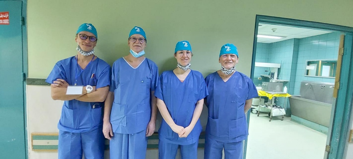 French Hand Surgery Team Starts Mission In The West Bank