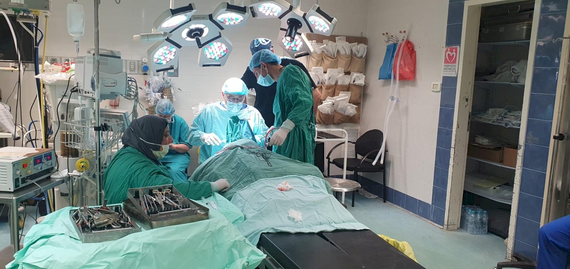 German Maxillofacial and Plastic Surgery Team Begin Mission In the West Bank